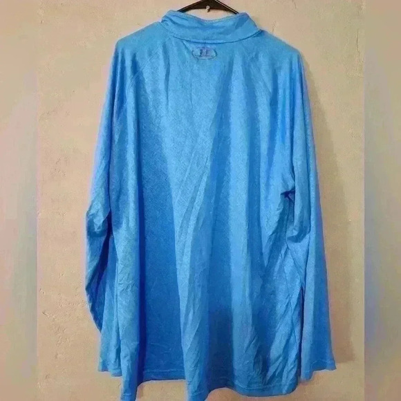 Under Armour Tech 2.0 Half-Zip Top blue size 2XL - Picture 3 of 3
